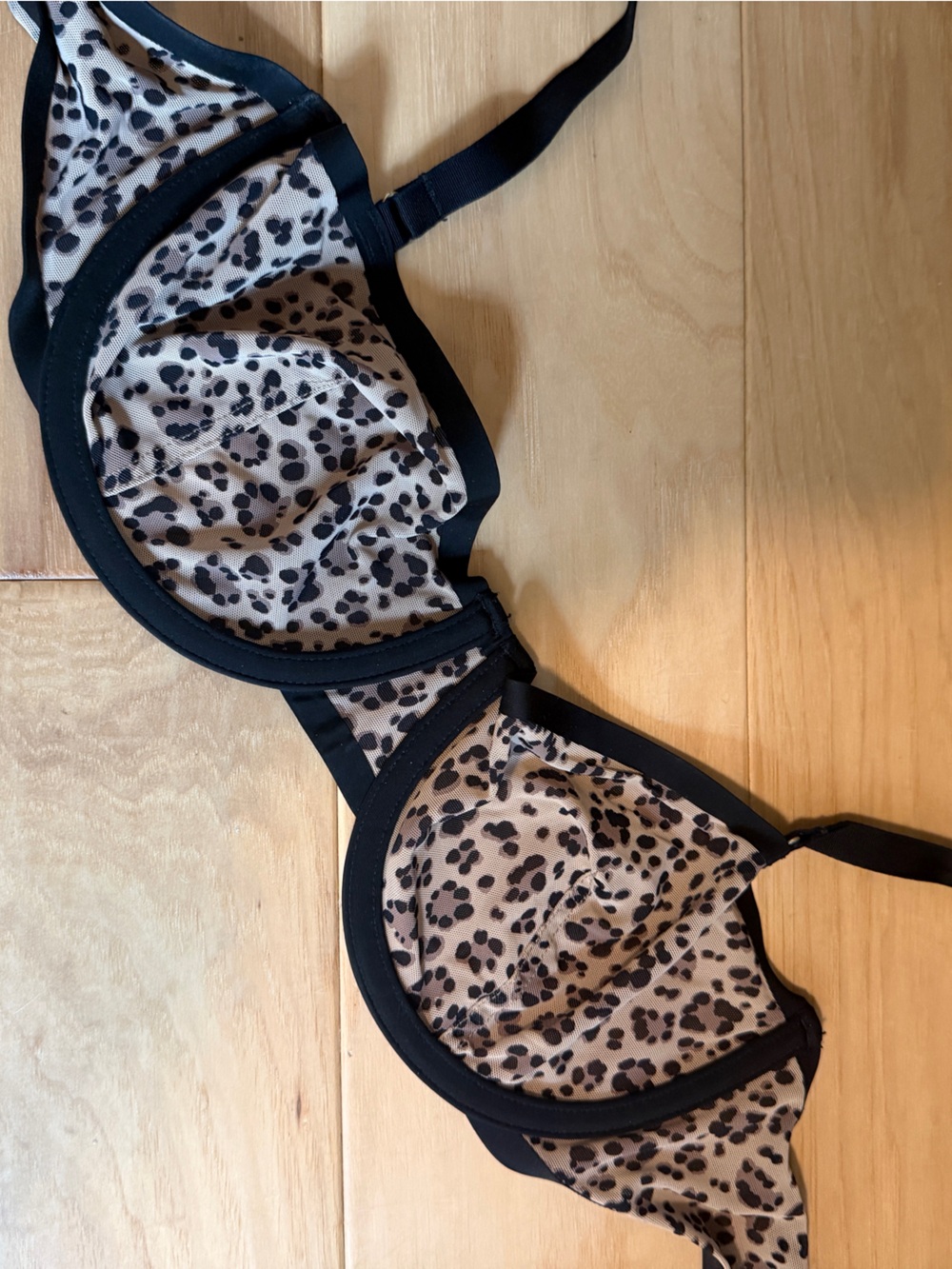 Cuup Leopard Print Underwire Bra